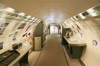 The rear cabin