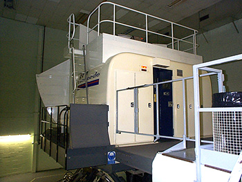 The Concorde simulator at Filton
